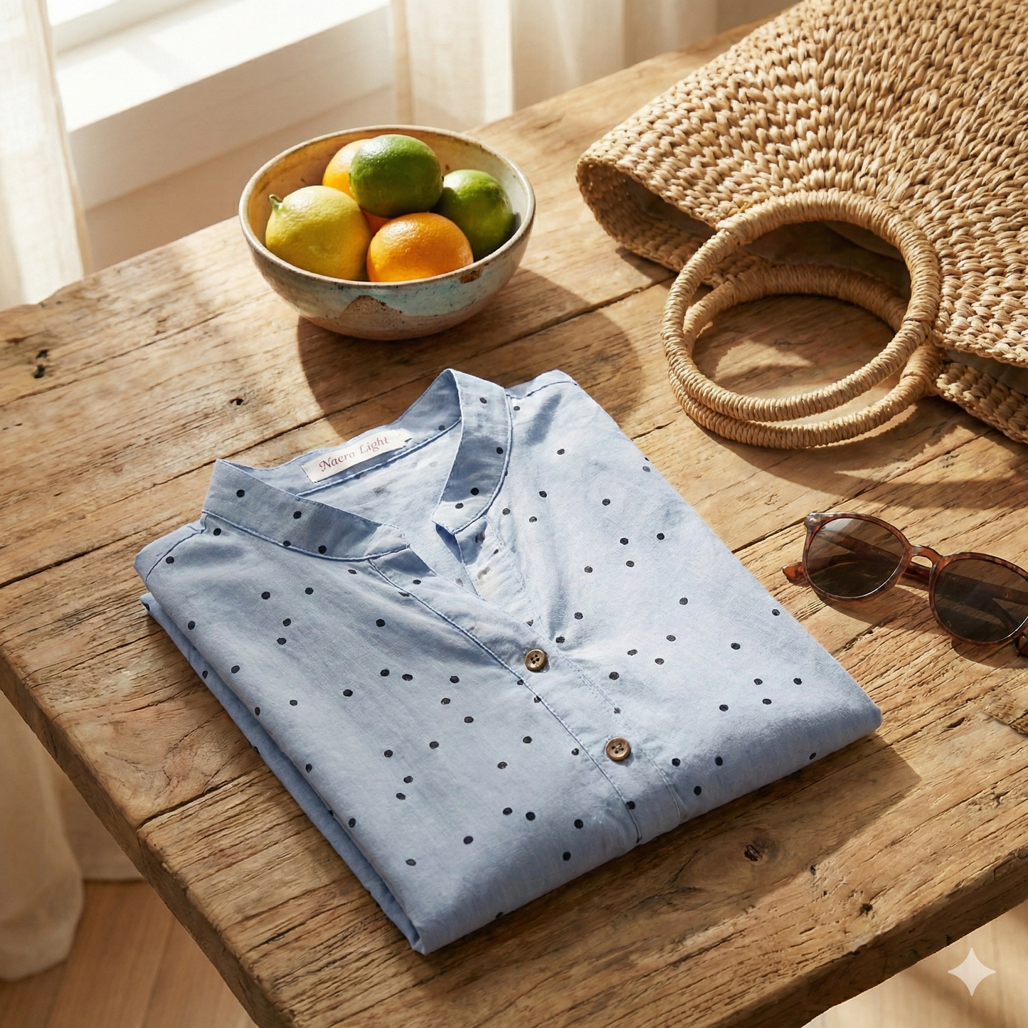 The Heritage Dot Blouse