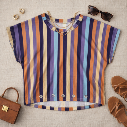 The Grommet Stripe Tee