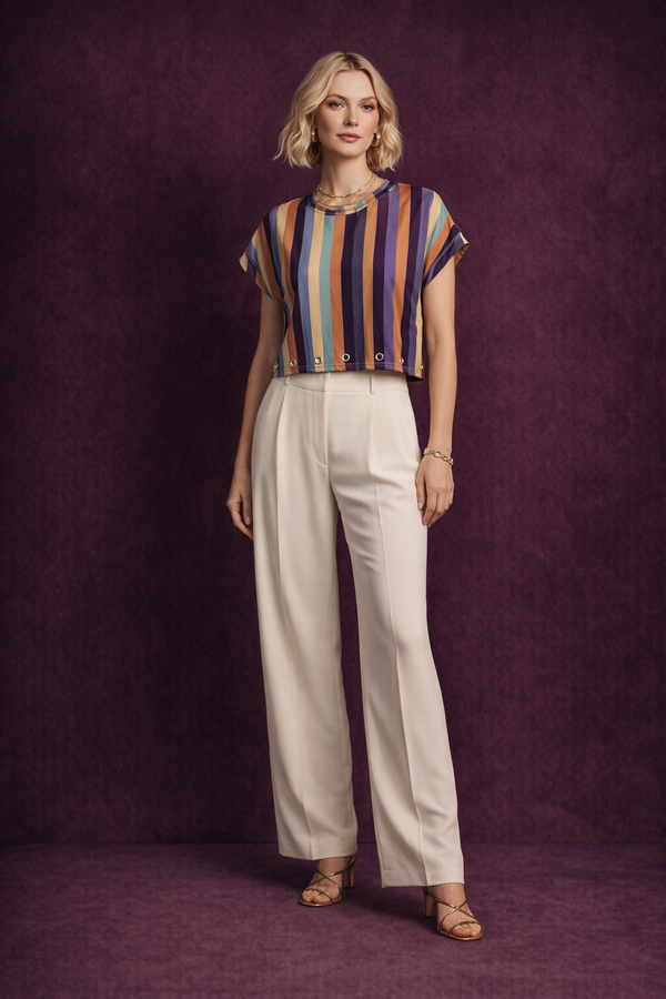 The Grommet Stripe Tee