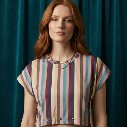 The Grommet Stripe Tee